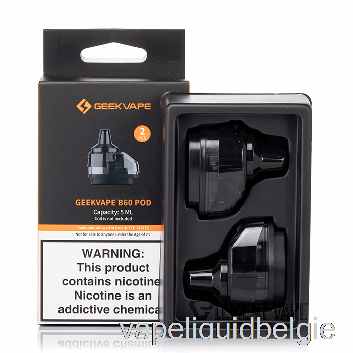 Vape België Geek Vape B60 Aegis Boost 2 Vervangende Pods 5ml B60 Aegis Boost 2 Pods